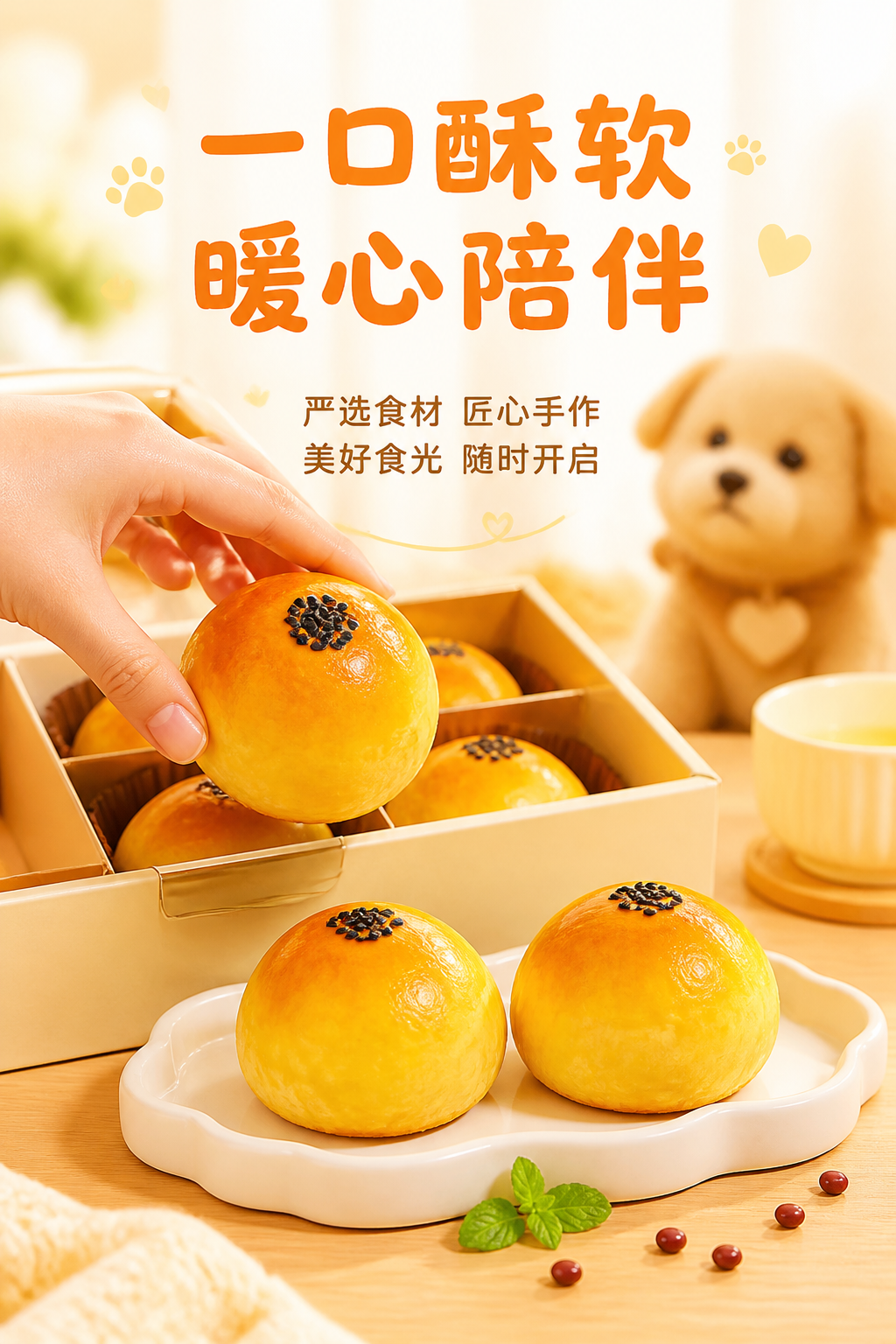 宠物家庭食品包装设计与友好海报灵感-3