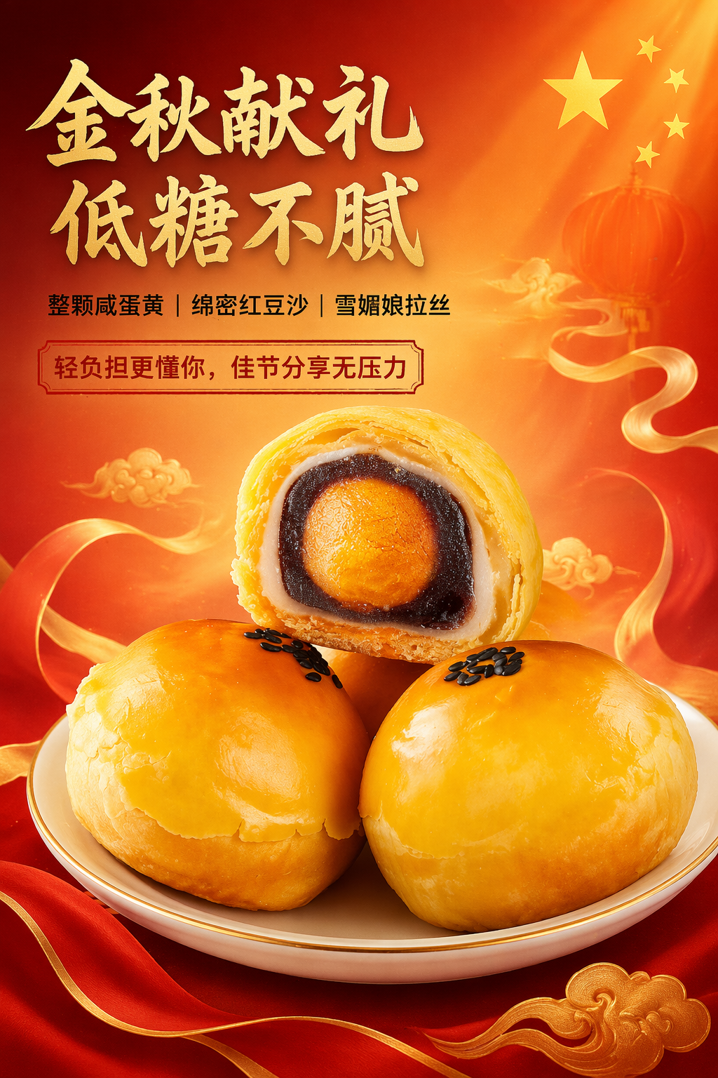 国庆食品包装设计与节庆海报灵感-4