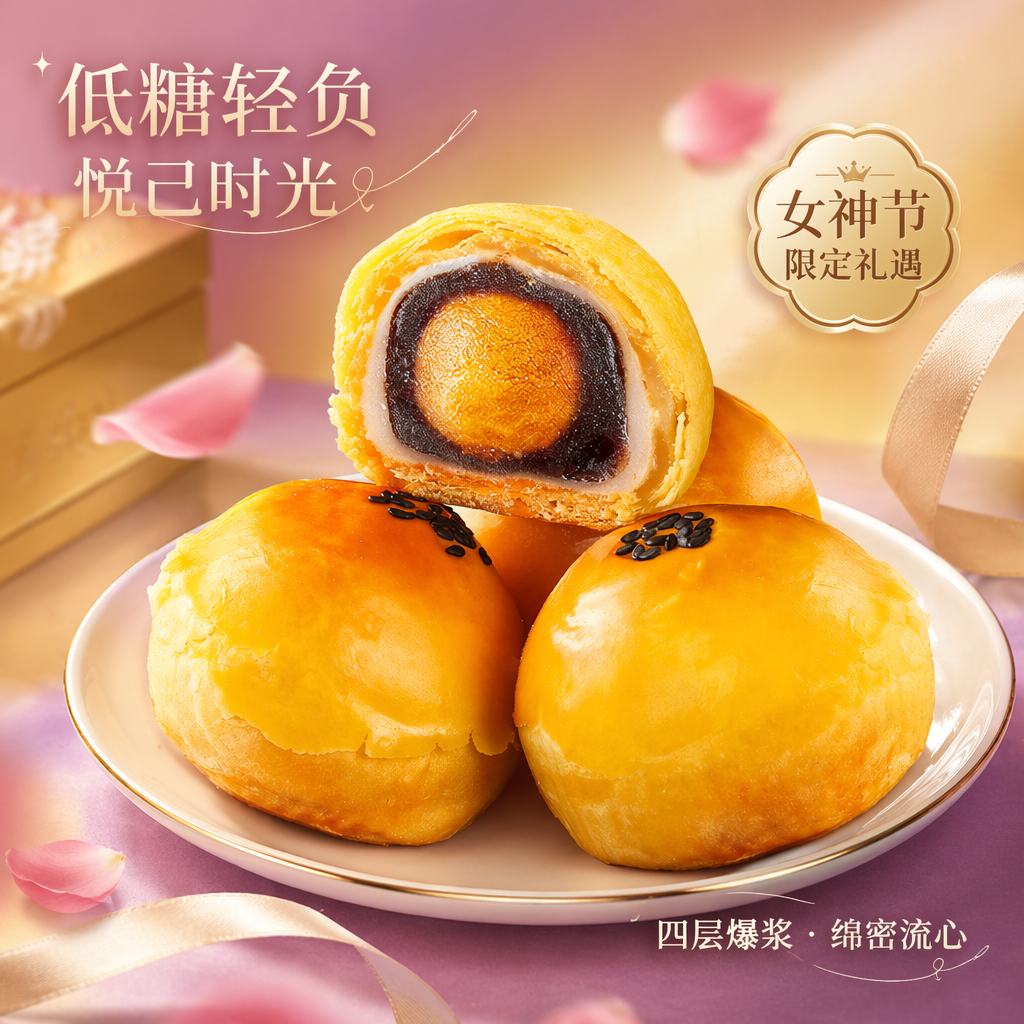 女神节食品包装设计与精致海报灵感-2
