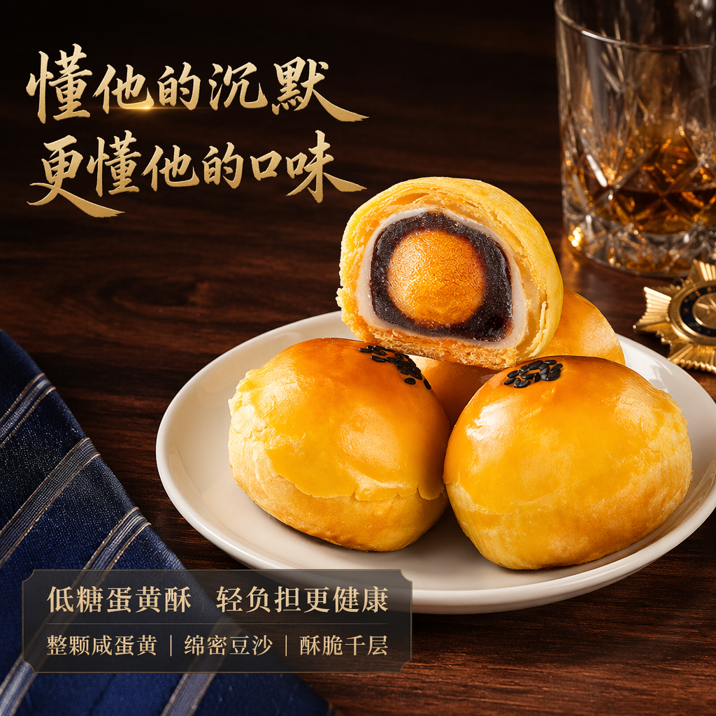 父亲节食品包装设计与沉稳海报灵感-2