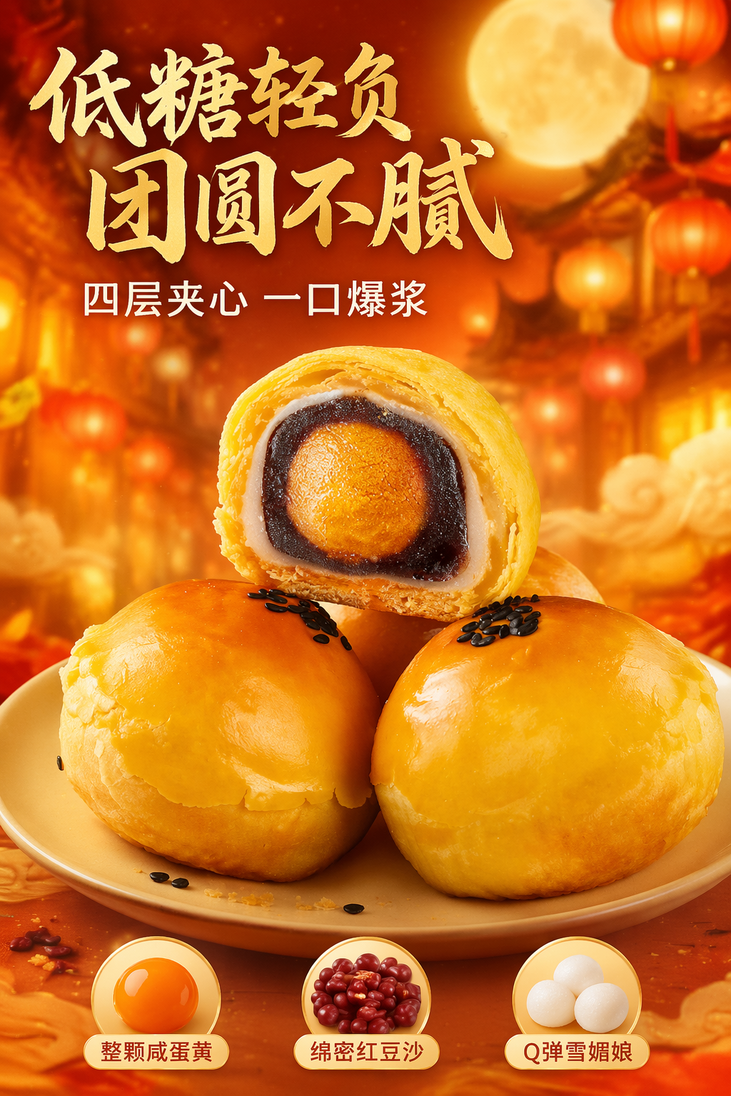 元宵食品包装设计与节日海报灵感-4