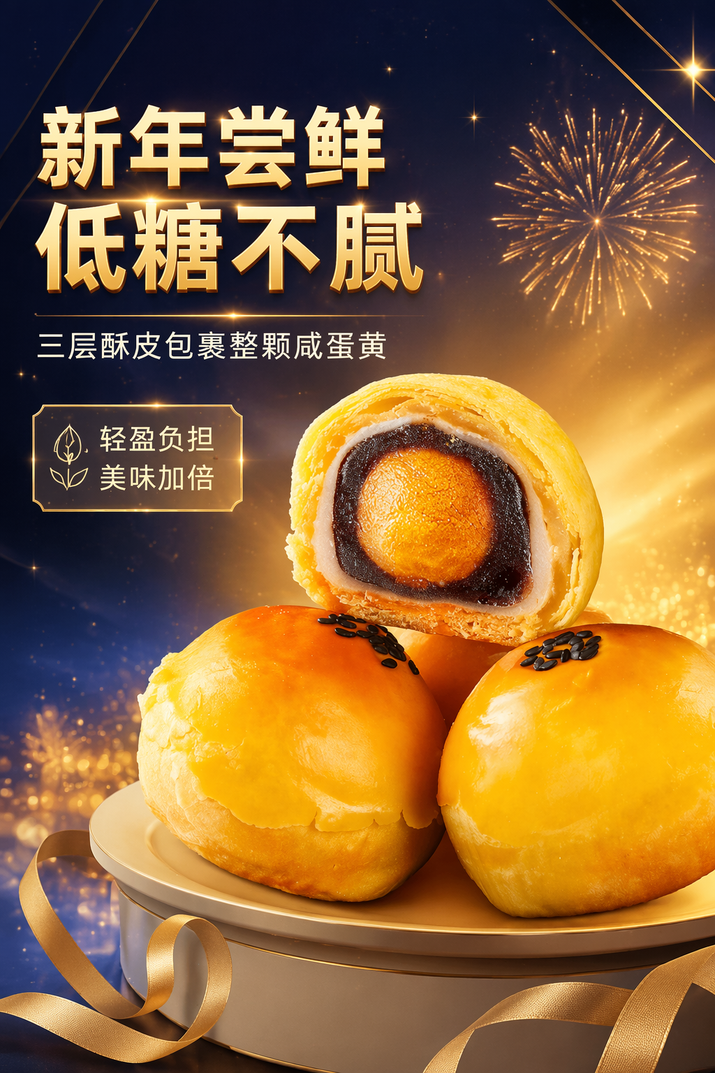 元旦食品包装设计与新年海报灵感-4
