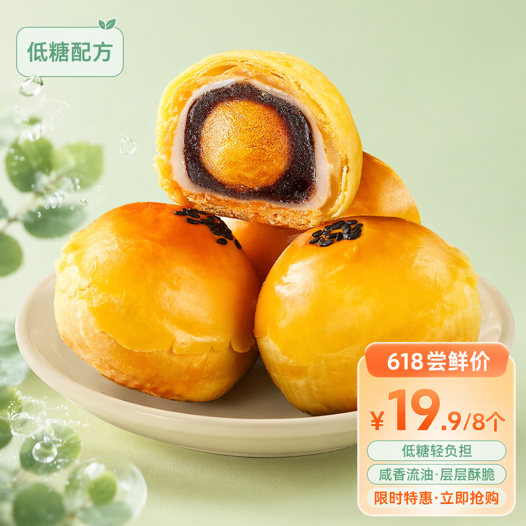 试用装食品包装设计与清新海报灵感-2