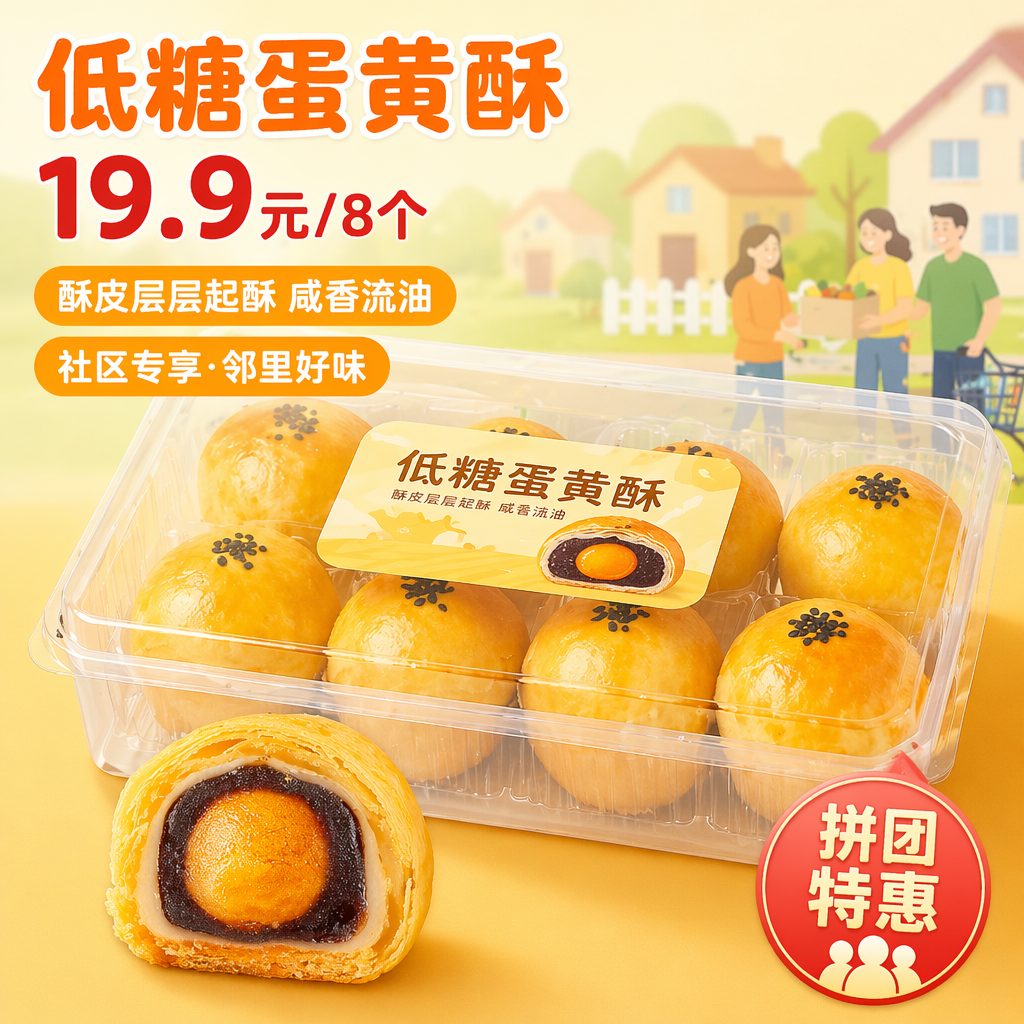社区团购食品包装设计与亲民海报灵感-2