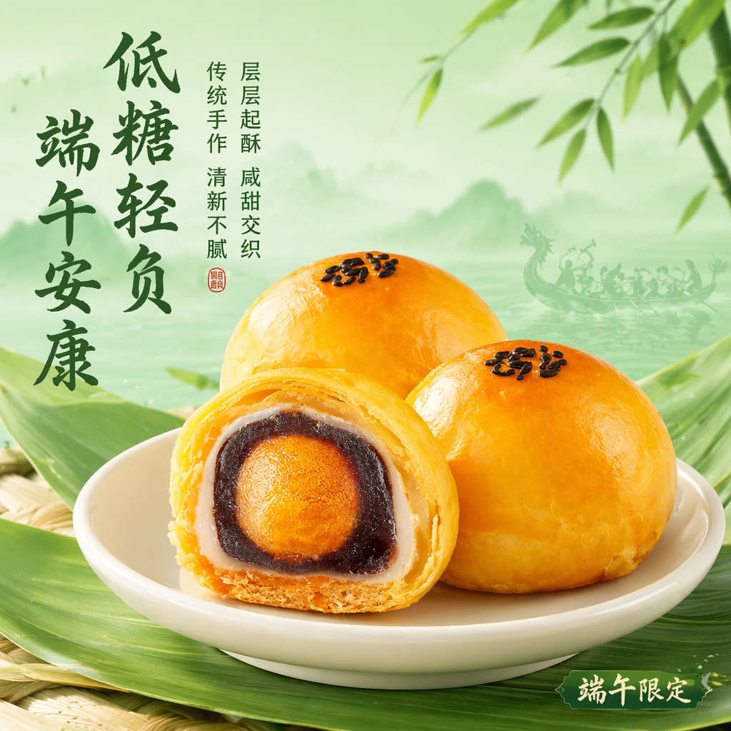 端午食品包装设计与节日海报灵感-2