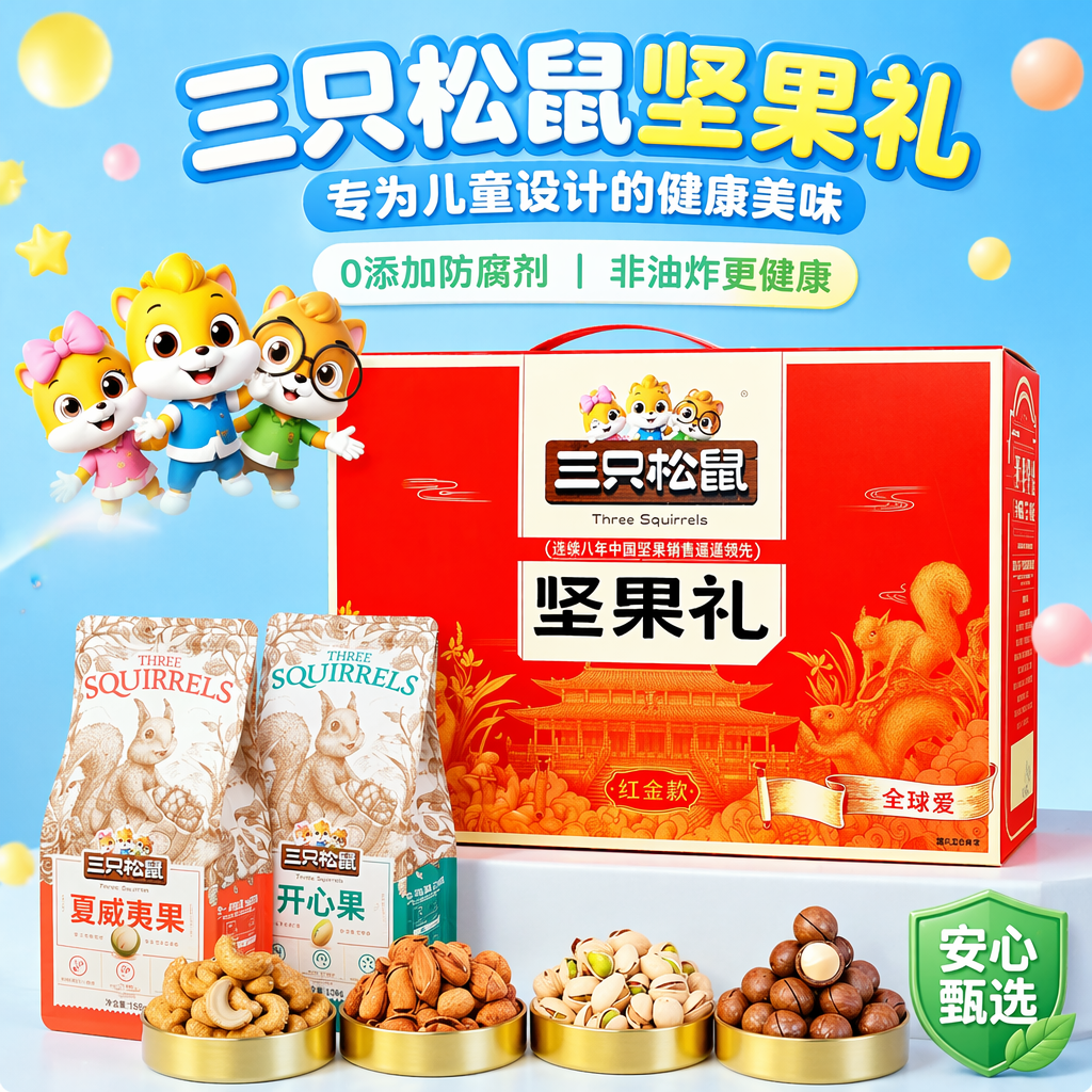 儿童零食包装设计与安全海报灵感-2