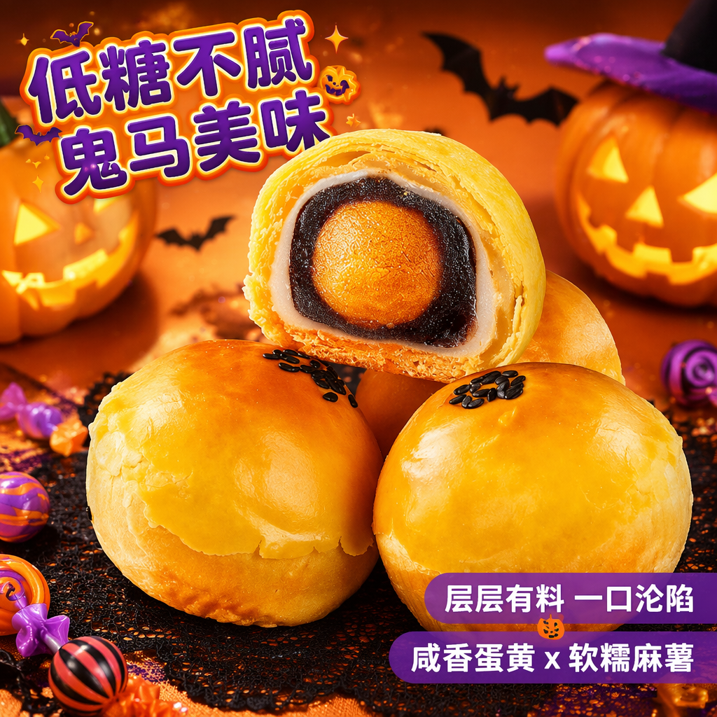 万圣节食品包装设计与趣味海报灵感-2