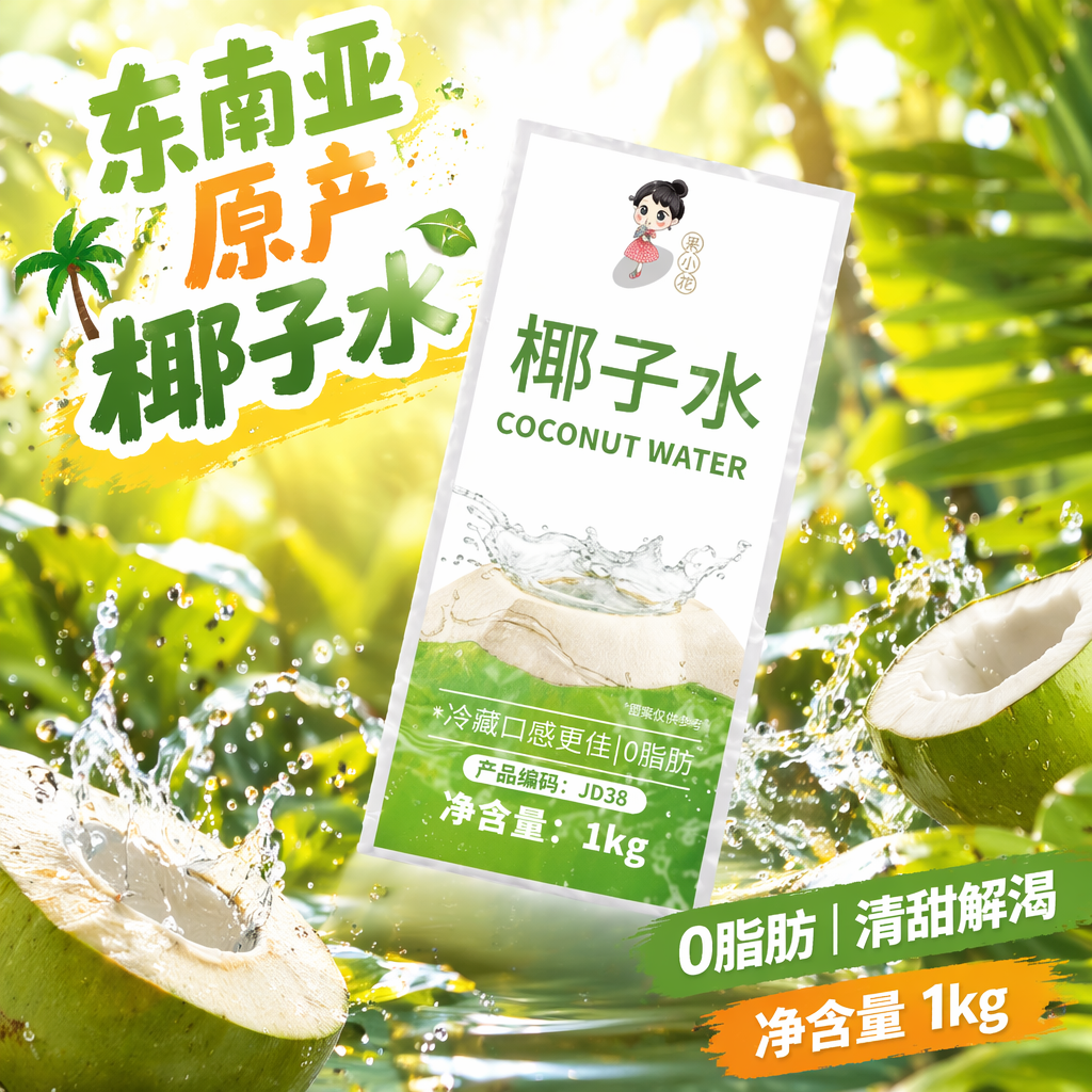 东南亚热带食品包装设计与热情海报灵感-2
