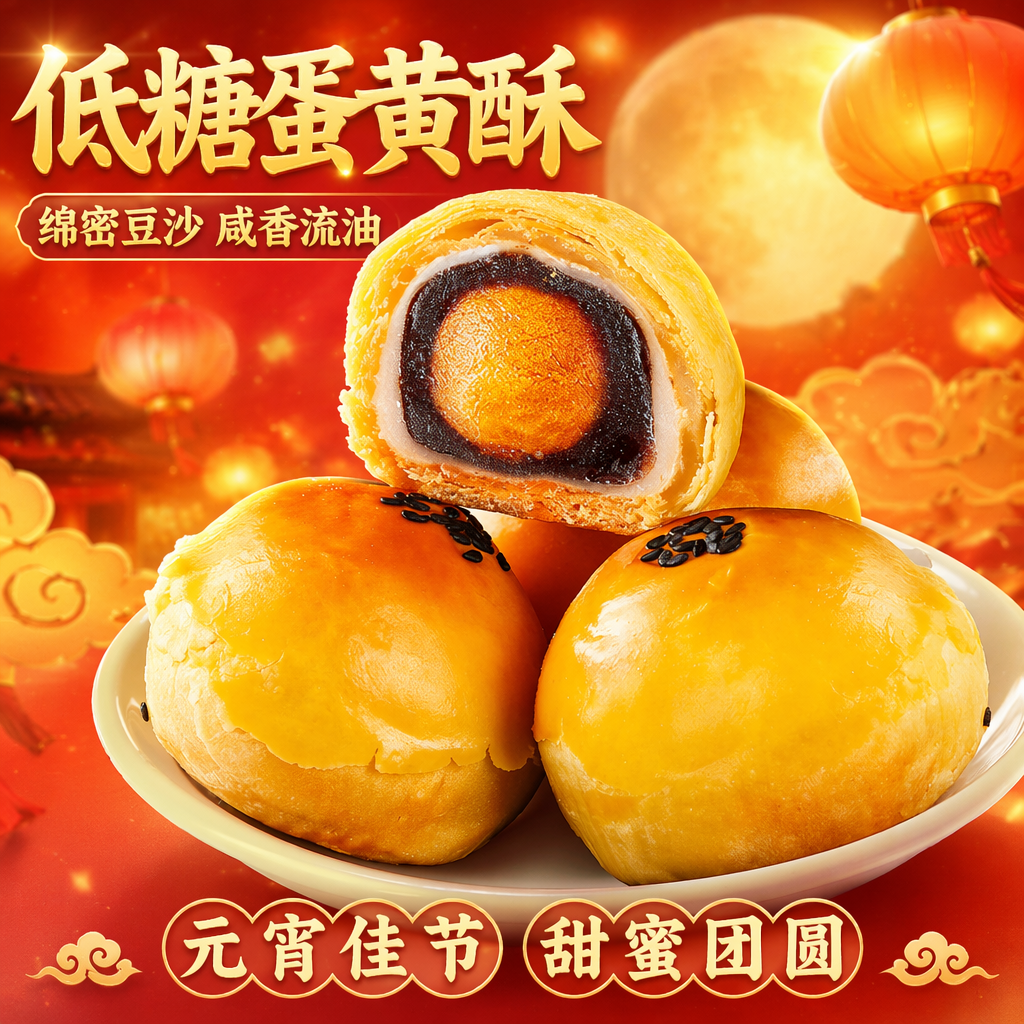元宵食品包装设计与节日海报灵感-2