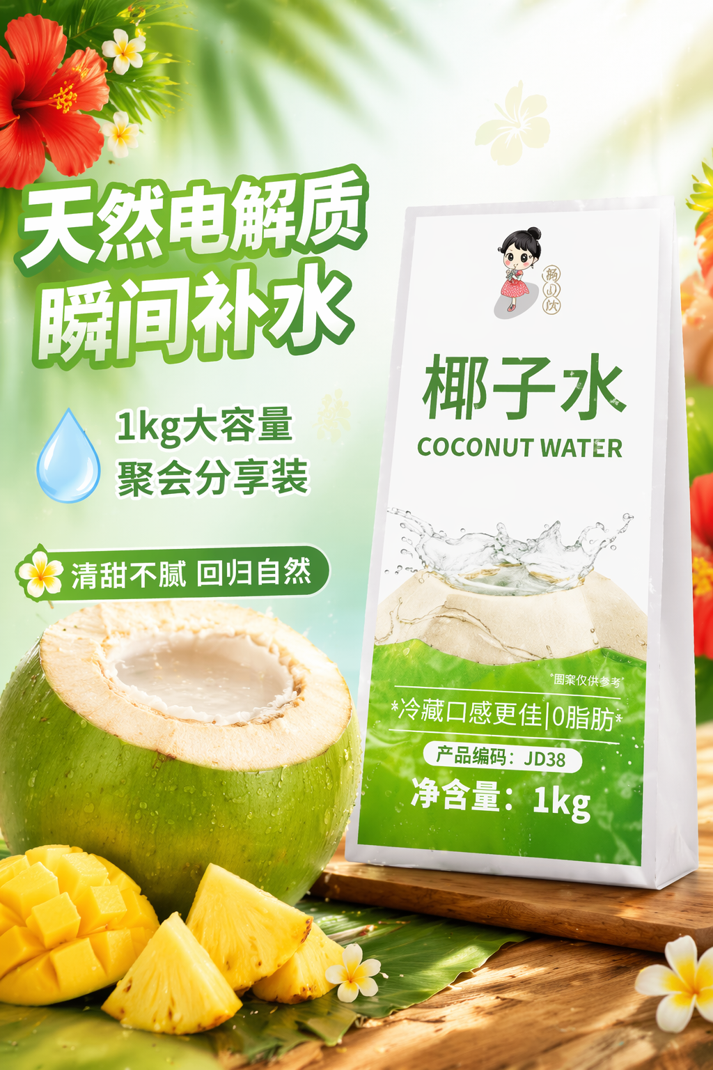 东南亚热带食品包装设计与热情海报灵感-4