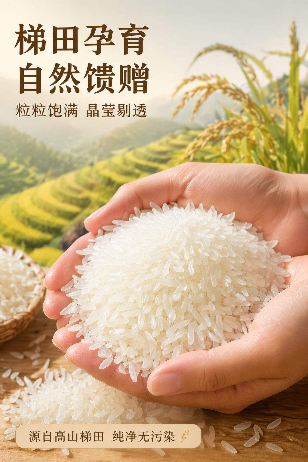 粮油米面包装设计与家庭海报灵感-4
