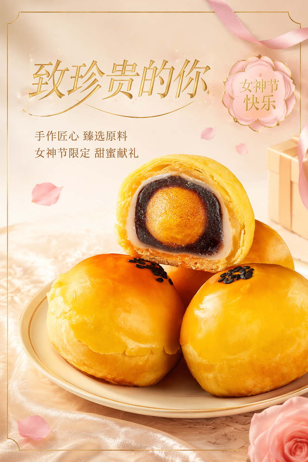 女神节食品包装设计与精致海报灵感-4