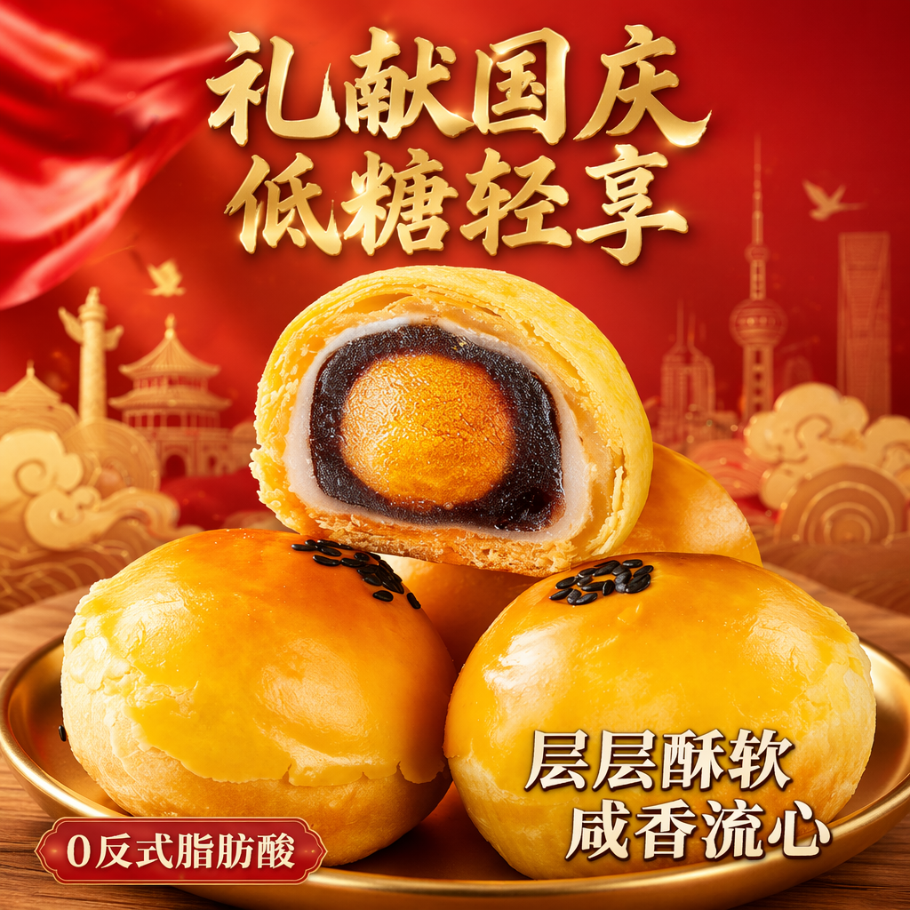 国庆食品包装设计与节庆海报灵感-2