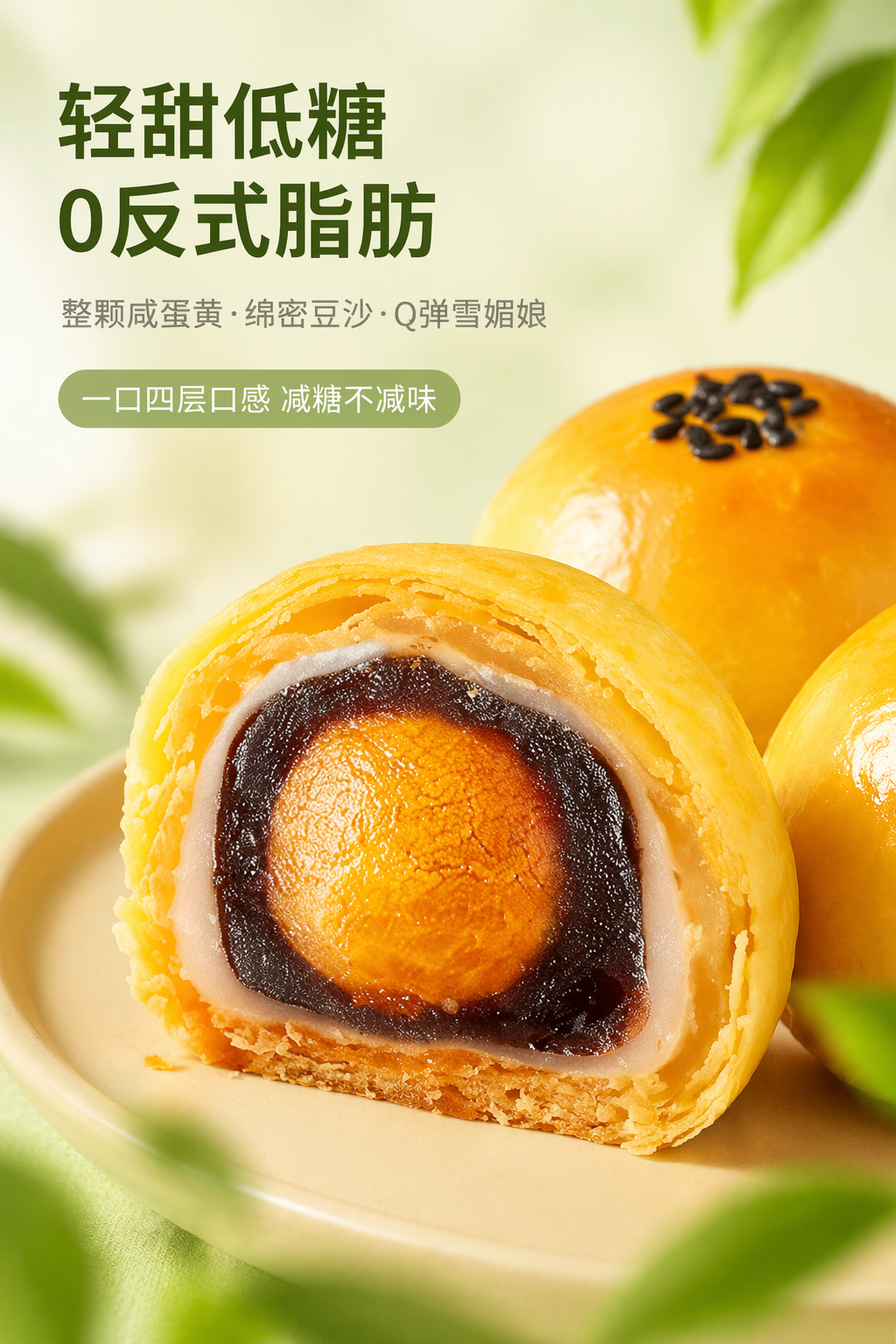 素食纯植物包装设计与绿色海报灵感-4