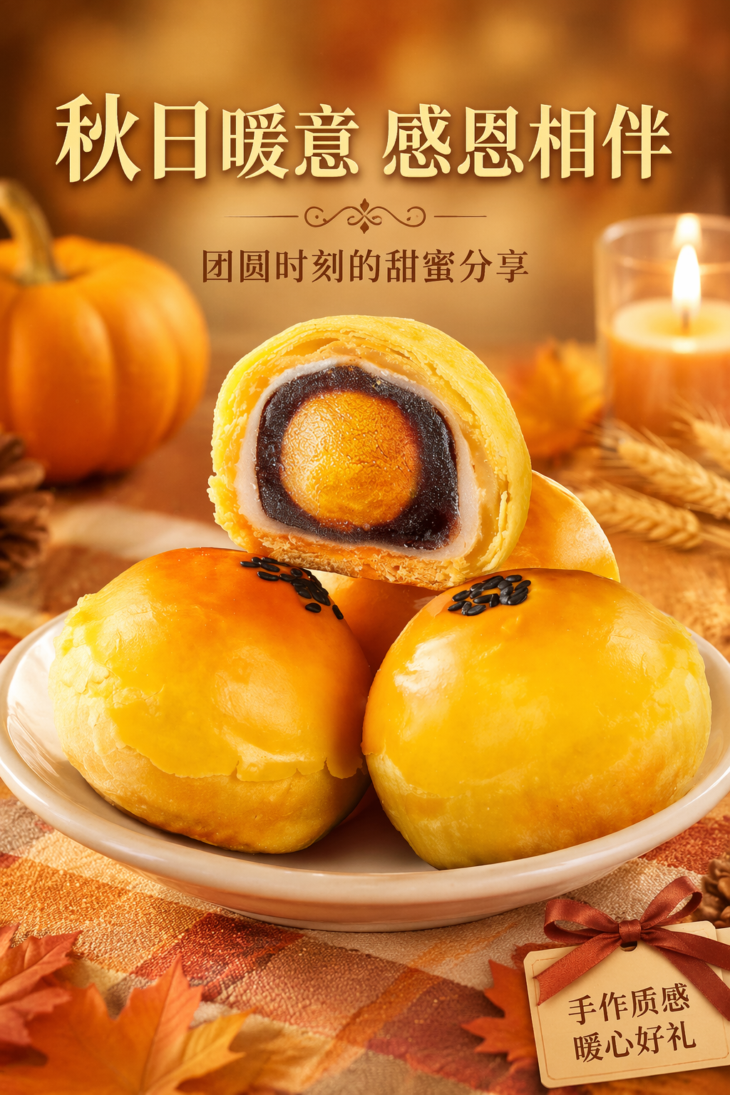 感恩节食品包装设计与丰收海报灵感-3