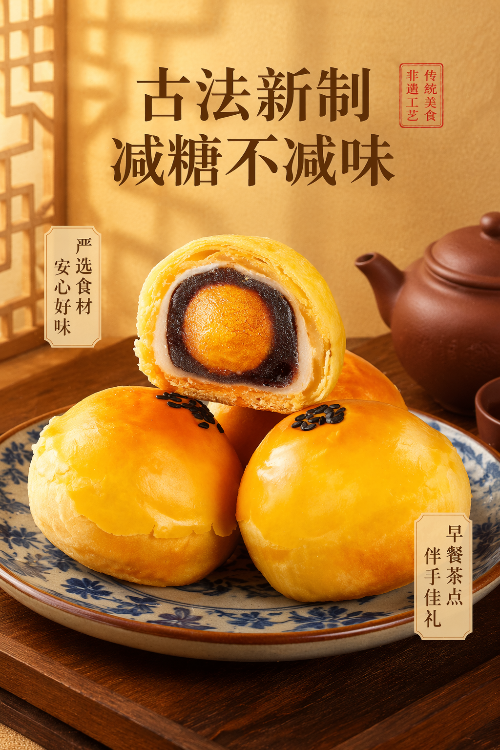 老字号食品包装设计与传承海报灵感-4