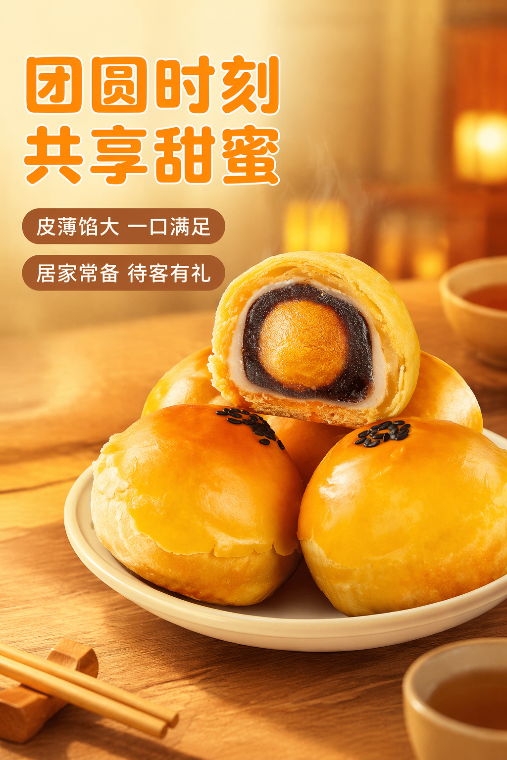 家庭聚餐食品包装设计与共享海报灵感-3