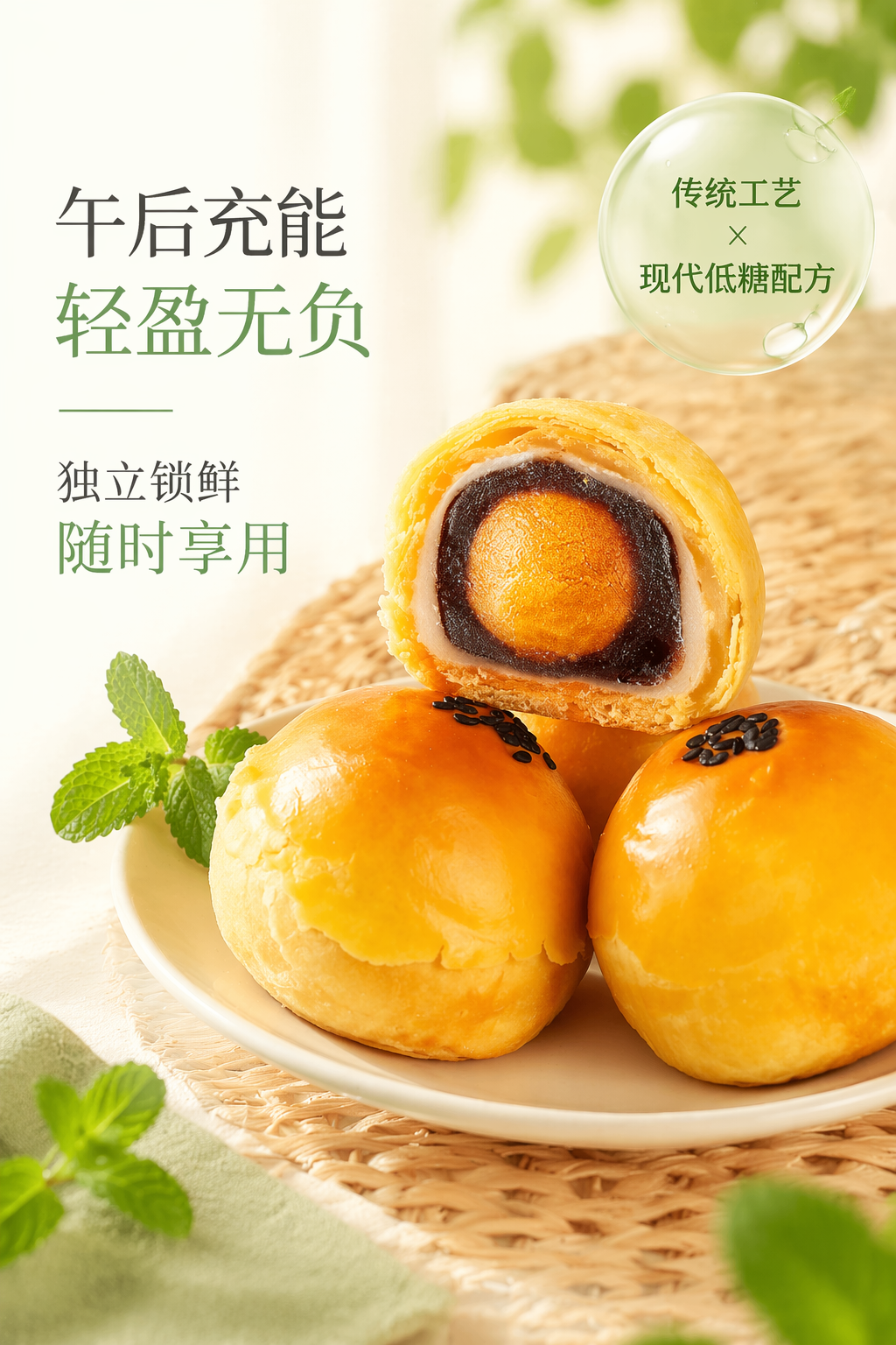 试用装食品包装设计与清新海报灵感-3
