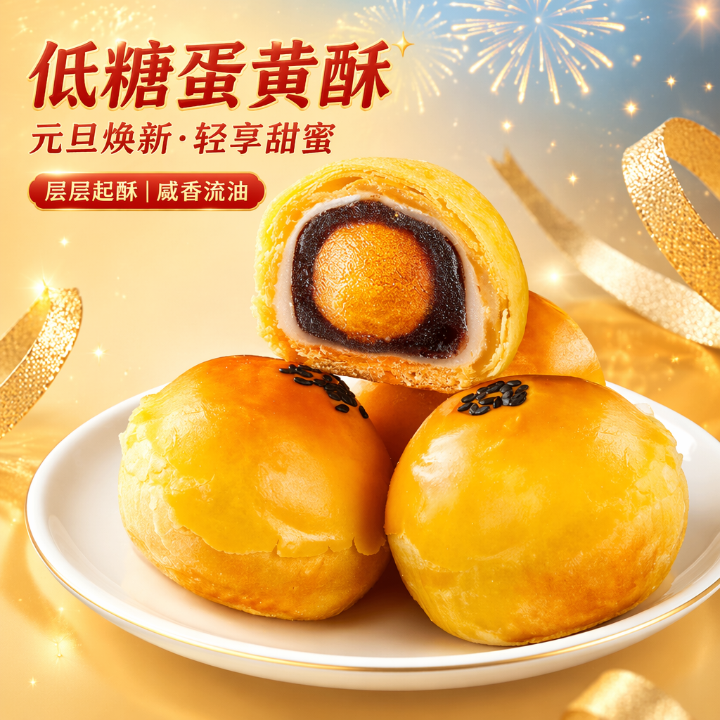 元旦食品包装设计与新年海报灵感-2