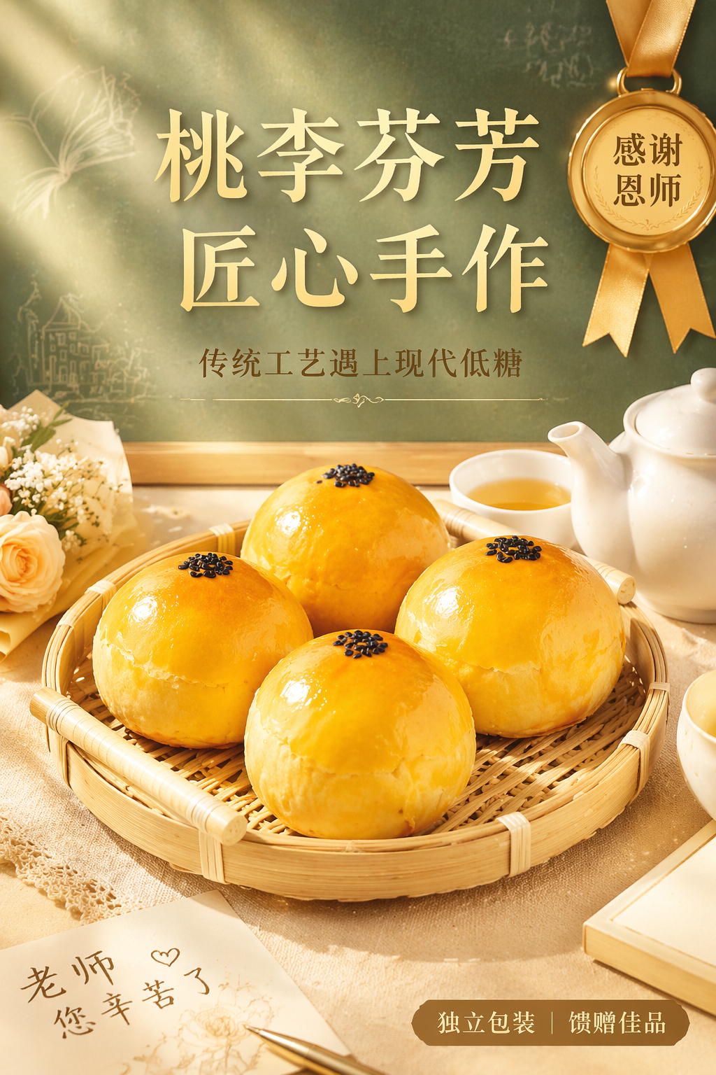教师节食品包装设计与感恩海报灵感-3